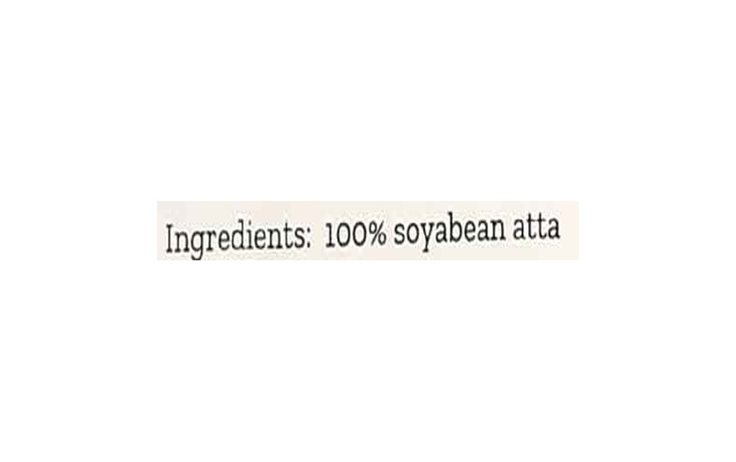 Conscious Food Soyabean Flour Bhatwan Atta, Natural + Chakki-ground   Pack  500 grams